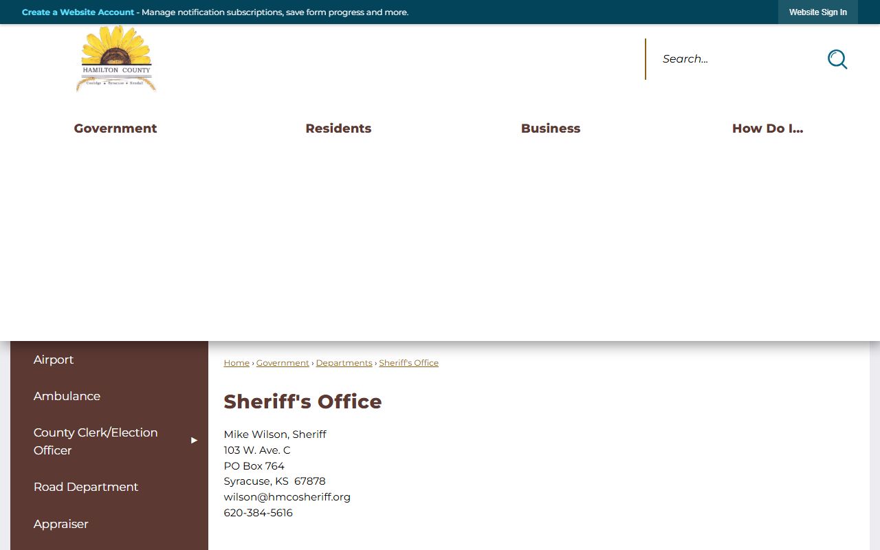 Hamilton County arrest records sheriff office source